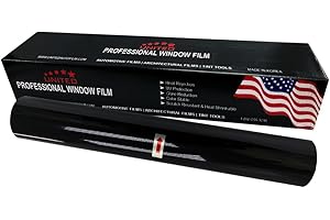 HIDNY United Ceramic Window Tint Car 24In x100Ft 2Ply Nano Ceramic IR-95 with 20% VLT - Outstanding Clarity and Views Window Tint for Car Home Blocks UV/IR Rays, Adhesive Film with Lifetime Color Stability