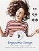NUATE [2019 Upgrade] True Wireless Earbuds Bluetooth 5.0,TWS Stereo Sound Wireless Headphones,Noise Cancelling Bluetooth Earbuds,Built-in Mic and Magnetic Inductive Chanrging Case,IPX5 Waterproof