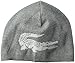 Lacoste Unisex big crocodile jacquard reversible wool beanie
