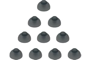CLEARCHOICE PRODUCTS Hearing Aid Domes, Closed Domes for Hearing Aids, 10Pcs Resound Hearing Aid Domes (Large)