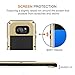 Galaxy S7 Edge Case, Seacosmo Full Body Rugged Armor Aluminum Metallic Shockproof Scratch-Resistant Dual Layer TPU Bumper Case for Samsung Galaxy S7 Edge, Gold