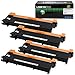 LINKYO Compatible Toner Cartridge Replacement for Brother TN660 TN-660 TN630 (Black, High Yield, 4-Pack) primary