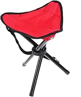 Portable Folding Tripod Chair Color Random