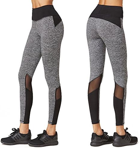 Defire Women High Waist Yoga Workout Capris Pant Athletic Fitness Leggings Running Leggings (S)