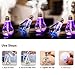 Number-one Cool Mist Ultrasonic Humidifier, Bulb Micro Landscape Design 400ml Personal Air Humidifier Ultra Quiet Air Diffuser with 7-Color Changing Night Light for Office Home Bedroom Living Room