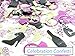 Bachelorette Party Supplies Decorations Pack - Miss To Mrs. Banner and Naughty Accessories Kit with Bride To Be Sash, Straws, Balloons, Centerpiece and Confetti