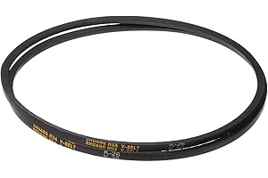 uxcell 2pcs K26 Rubber V Belt, K Section V-Belt 26" Outside Circumference x 0.315" Width x 0.236" Thick, Industrial Power Tra