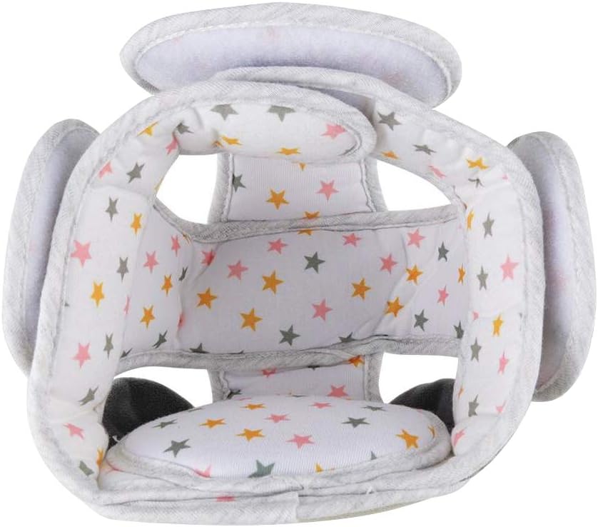 iwobi Cartoon Baby Safety Helmet,Adjustable Safety Protective Cap for Toddlers Walking Crawling - Image 5