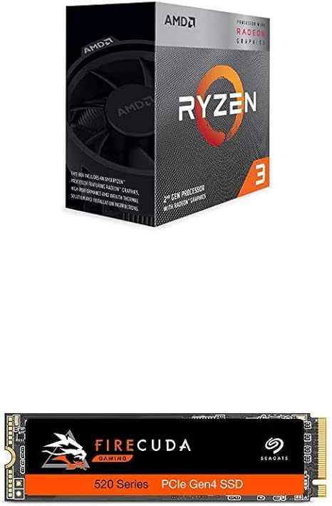 Amd Ryzen 3 3200g 4 Core Unlocked Desktop Processor Plus Radeon Graphics Bundle With Seagate Firecuda 520 1tb Performance Ssd Amazon Ca Computers Tablets