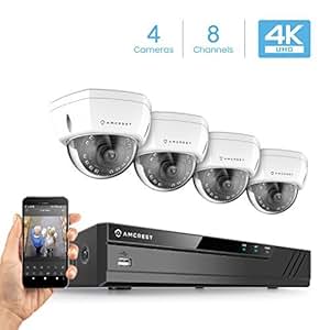 Amazon.com : Amcrest 8CH 4K Security Camera System w/H.265