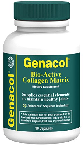 Genacol AminoLockÂ® Collagen 400 mg, (90 capsules) Joint Health Supplement | Non-GMO