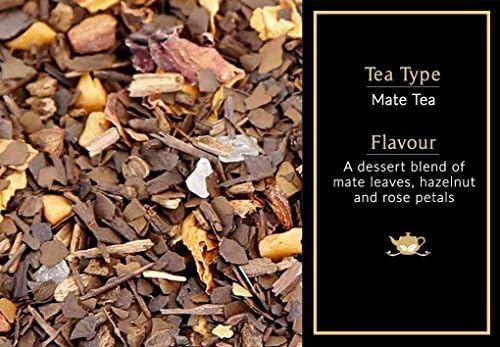 The Kettlery Sindbad's Baklava 50 Gms (25-30 Cups) Dessert Mate Tea Blended With Rose Cocoa Pistachio Almonds And Other Dry Fruits