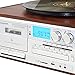 Boytone BT-38SM Bluetooth Classic Turntable Record Player System, AM/FM Radio, CD / Cassette Player, 2 Built-in Stereo Speakers, Record from Vinyl, Radio, and Cassette to MP3, SD Slot, USB, AUX.thumb 3