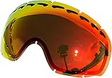Zero Replacement Lenses For Oakley Crowbar Snow Goggle Red Mirror