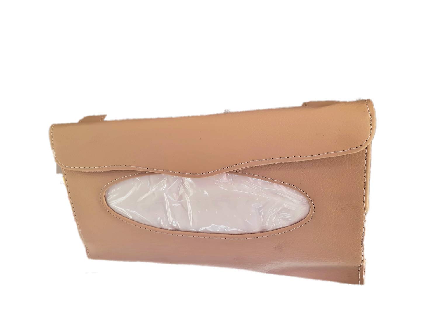 HomeElabador Tissue holder for car sun visor Tissue Holder for car napkin holder pu leather napkin holder for sun visor tissue dispenser tissue holder bag