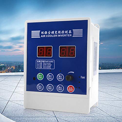 Variable Frequency Drive,Adjustable-Frequency Drive AC380V VFD Variable Frequency Drive Motor Speed Controller with Remote Control for Air Cooler