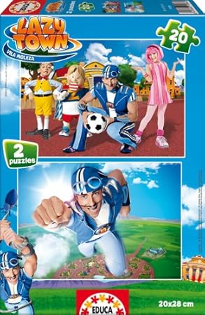 juegos de lazy town rompecabezas