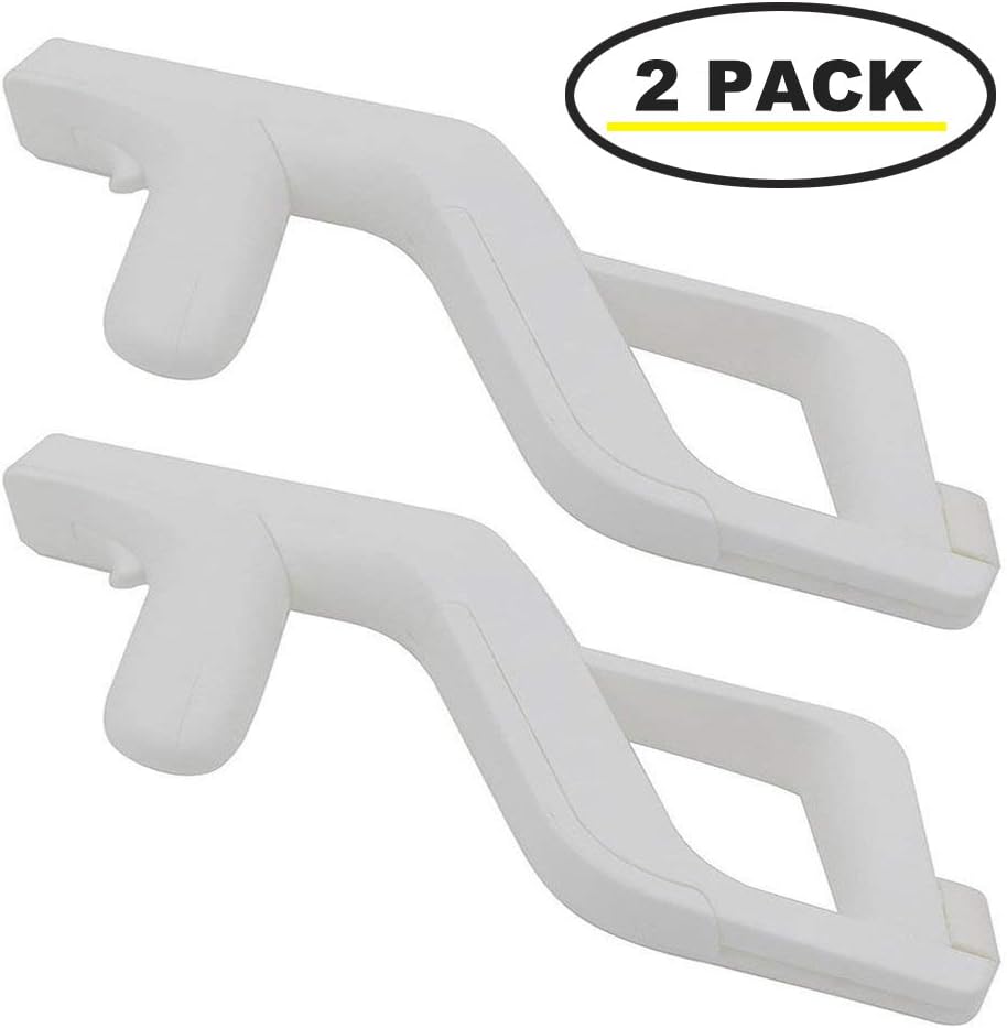 COOLEAD Zapper Gun for Wii Wireless Remote/Nunchuk, Link Remote for Shooting Games,2 Pack.