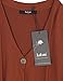 Sleeveless Tops For Women Summer,Laksmi Basic Solid V Neck Casual Office Flow Tunic Tank Shirt L Brick Red