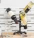 Pipe DÉCOR Industrial Wine Rack, 3 Bottles, Complete Set, Black Electroplated Finish, Rustic Design, Steampunk & Farmhouse Style