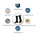 Tuban Hiking Gaiters Snow Gaiters Waterproof Boot Gaiters Reinforced TPU Strap Breathable Nylon (A-Black, Standard -L)