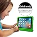 Bolete Kids Case for iPad 9th/8th/7th Gen (2021/2020/2019) 10.2 Inch, Shockproof Handle Stand Protective Cover for iPad Air 3rd Gen 2019/Pro 2017 10.5 Inch Case -Green
