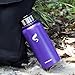 Stainless Steel Insulated Water Bottle - Wide Mouth Leak Proof Vacuum Outdoors Coffee Mug - Ice Cold Up to 24 Hrs / Hot 13 Hrs Double Walled Flask - Laser Marking