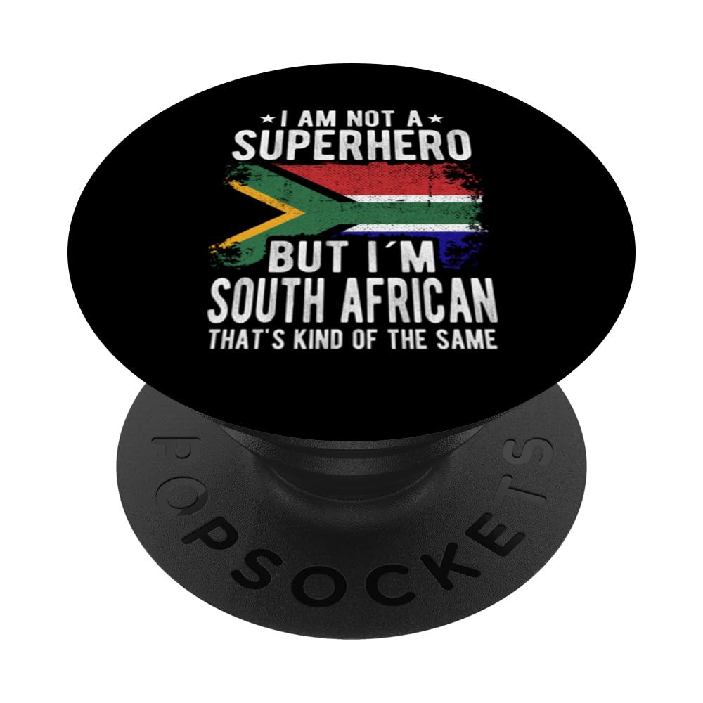 South african South africa Flag Origin I´m South african PopSockets Swappable PopGrip