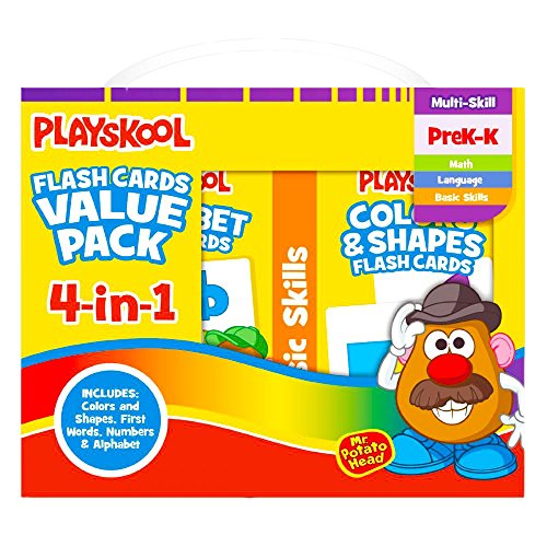 Buy Playskool Flash Cards Value Pack Alphabet/First Words/Shapes