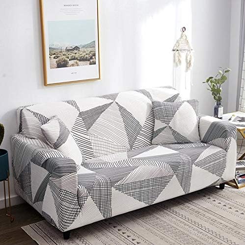 Cratone Stretch Slipcovers Sectional Elastic Stretch Sofa Cover for Living Room Couch Cover L Shape Armchair Cover Single/Two/Three seat