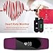 Fitness Tracker, Heart Rate Monitor Watch ,FIT-FIRE Wireless Smart Activity Heart Rate Monitor Fitness Watch with OLED Display (Purple)