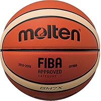 Molten X-Series Indoor/Outdoor Basketball, FIBA Approved - BGMX, Official Size 7