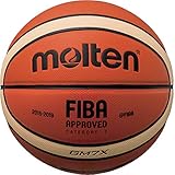 Molten X-Series Indoor/Outdoor Basketball, FIBA Approved - BGMX, Official Size 7
