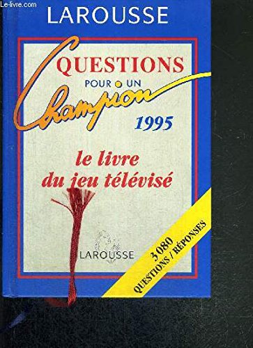Questions pour un champion by (Hardcover)