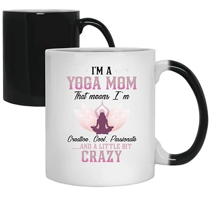  Brandname Yoga Mom A Little Bit Crazy Funny