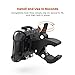 TaoTronics Bicycle Bike Phone Mount Holder, 360 Degrees Rotatable, with Slide-Proof Clamp, Rubber Strap, for Universal iOS Android Smartphones, GPS, and Other Devices