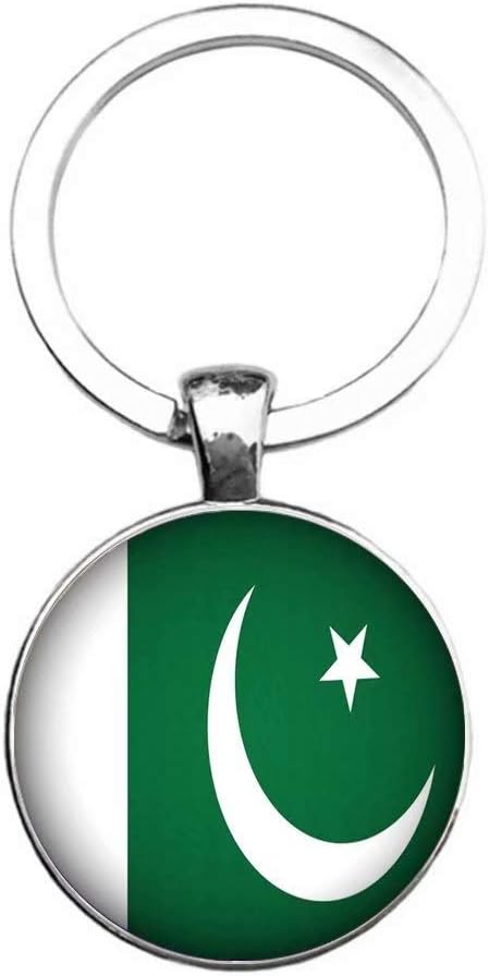 Xubu National Symbol Flag Jewelry,Pakistani Flag Keychains,National Flag Keyrings
