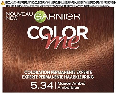 Hair Dye Color Me 5 34 Brown Amber Price For 1 Each Fast And Neat Amazon De Drogerie Korperpflege