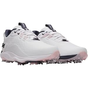 Under Armour Drive Pro Clone LE Mens Golf Shoes - White/White/D Medium / 10.5