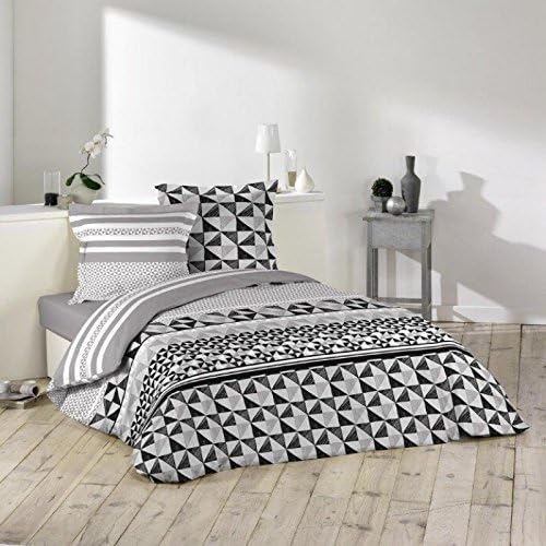100pourcentcoton 240x260 cm Duvet Cover and 2 Pillowcases Pillow 63x63 cm Ariel 69