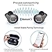 True Wireless Earbuds Bluetooth Earphones, VORCSBINE Auto Pairing Bluetooth 5.0 Headphones with Mic and Charging Case 18H Playtime- Black