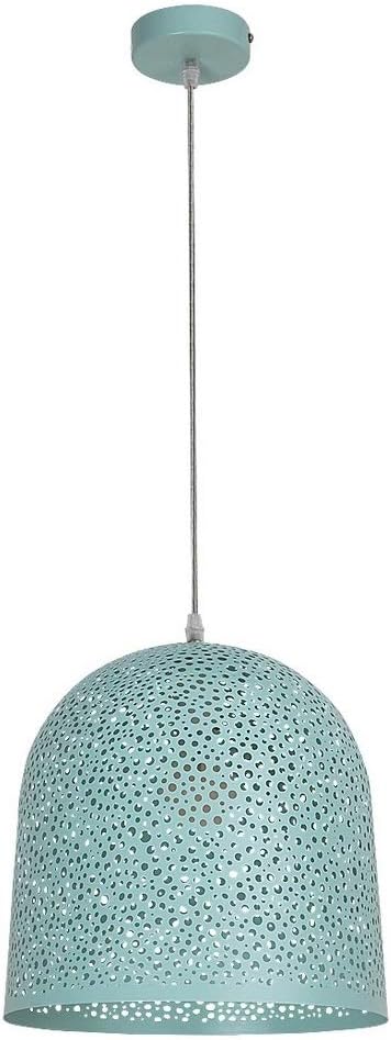 gerda lampara de techo metal 30 x 125 cm color verde