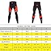 Fmix Men's 4D Padded Cycling Tights Long Bicycle Pants Ourdoor Clothes Bike Wear