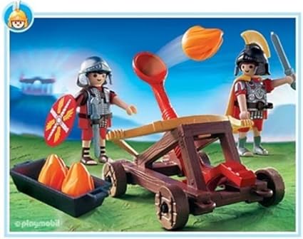 playmobil catapulta romana