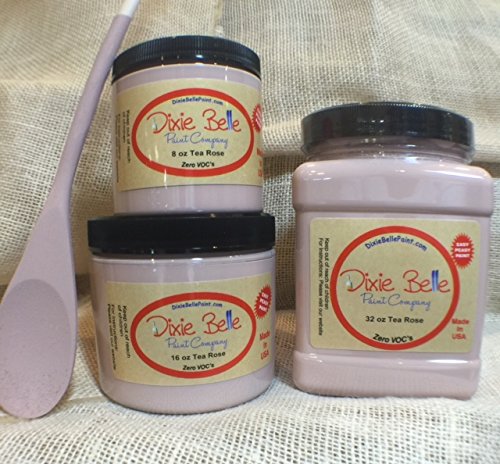 Dixie Belle Paint Company Chalk Finish Furniture Paint (Tea Rose) (32oz)