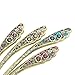 Voberry®Women Girls Retro Peacock Tassels Alloy Hair Pin Hair Stick,Colorful 1PCs (B)