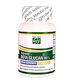 Hippo Herbs Supreme Beta Glucan 95% 500mg Supplement with Beta 1,3/1,6-D-Glucan (60 Vegetable Capsules) Super Antioxidants Support Immune System Health | Natural