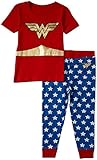 DC Little Girls' Wonder Woman Logo PJ Set (Toddler)