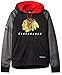NHL Chicago Blackhawks Men's Penalty Shot Program Hooded Fleece, X-Large, Black/Athletic Red