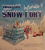 Snowtime Anytime Blow-up Snow Fort by KM INNOVATIONS